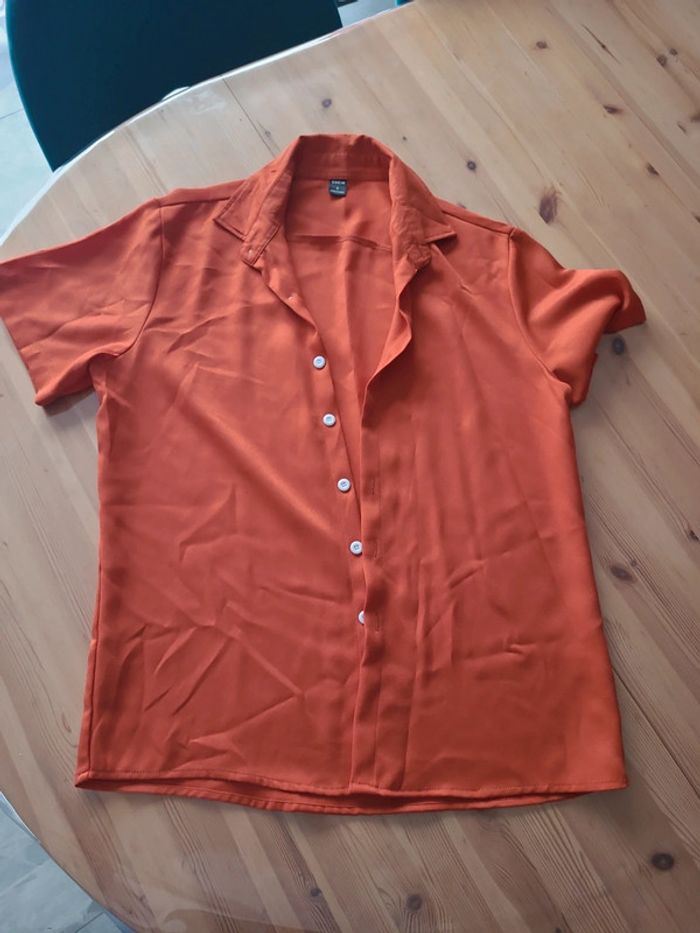 Chemise manches courtes homme