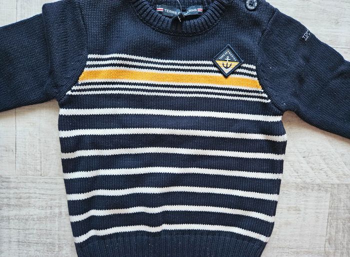 Pull neuf terre de marins 9 mois - photo numéro 2