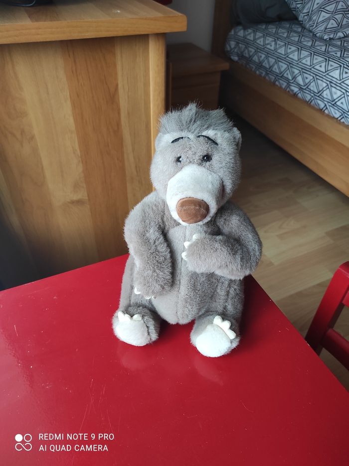 Peluche Disney livre de la jungle baloo