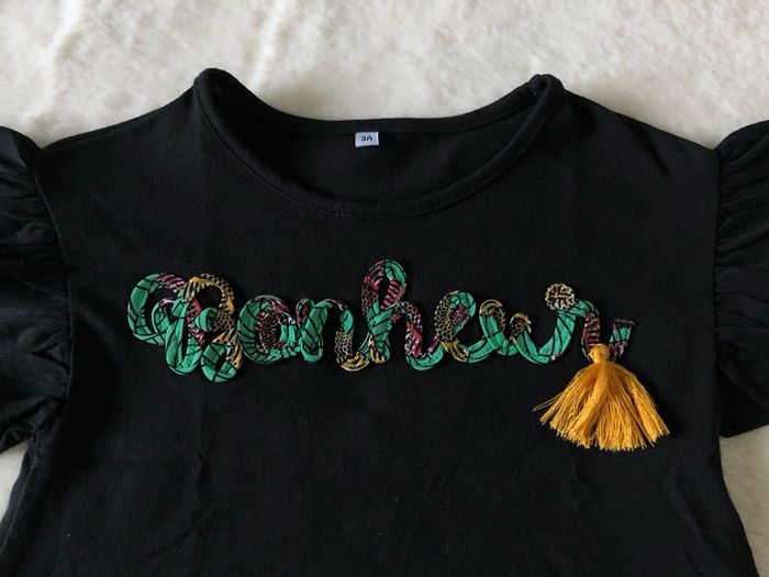 Ensemble pantalon fluide et tee-shirts assorti 3 ans - photo numéro 5