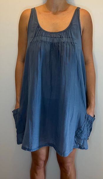 Robe bleu
