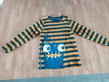 Tee shirt manches longues monstre