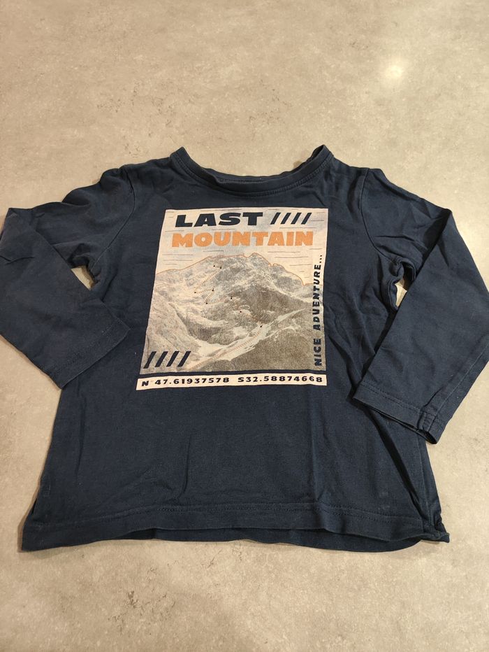 Lot de 4 t-shirts manches longues garçon – 5 ans - photo numéro 4