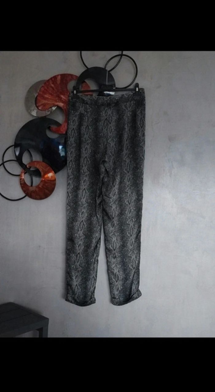 Pantalon python en tissu souple gris foncé Best Mountain - photo numéro 2