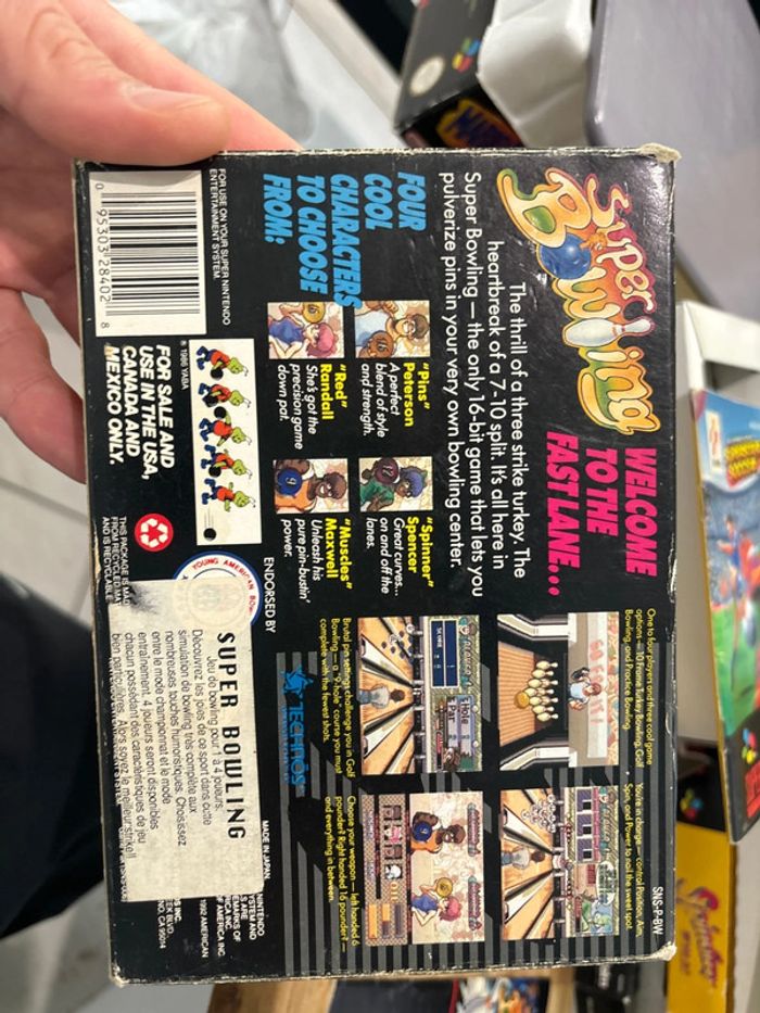 Super Bowling - Super Nintendo / Nes / Famicom - photo numéro 2