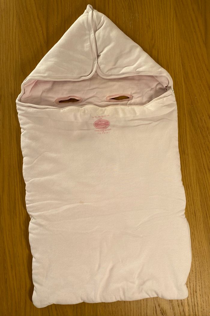 Petit Bateau Couverture Cosy rose - photo numéro 2