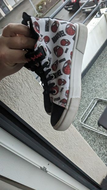 Basket toile spiderman