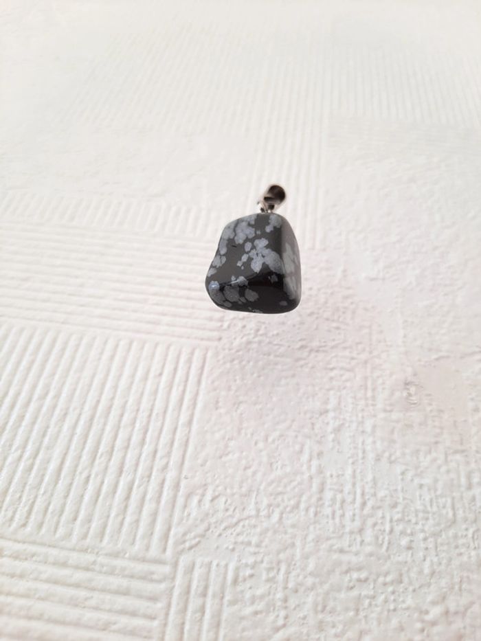Pendentif obsidienne tachetée - photo numéro 5