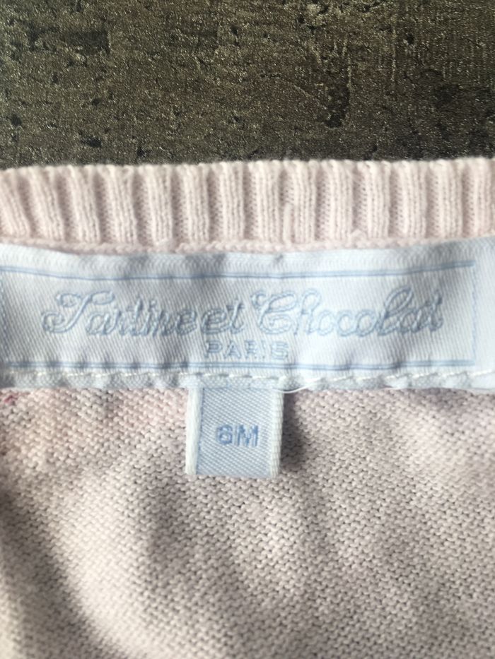 Ensemble gilet et robe Tartine et Chocolat 6 mois - photo numéro 7