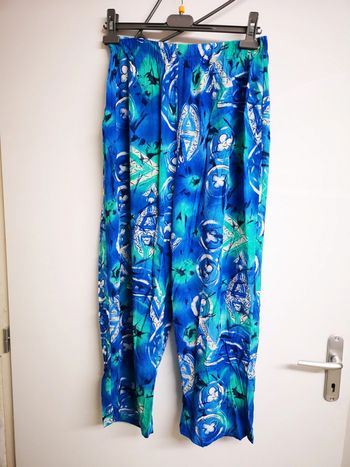 Pantalon léger bleu vintage 42