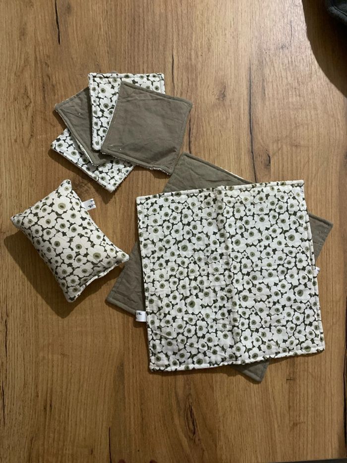 Kit zéro déchet essuie tout lavable