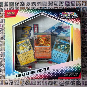 Coffret Poster Pokémon EV8.5 Évolutions Prismatiques 