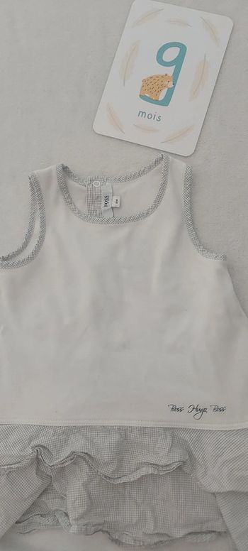 Haut ou tunique bébé fille 9 mois été