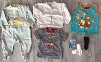 Lot vêtements 6 mois garçon