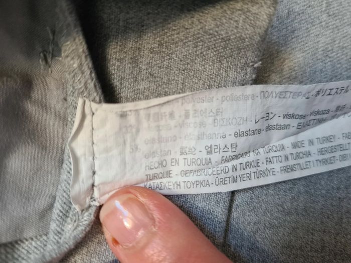 Pantalon gris 7/8 de chez Zara - taille XS - photo numéro 8