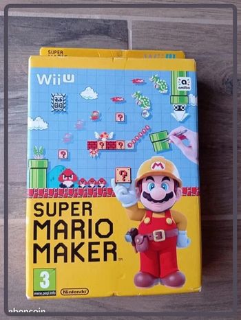 Jeu Wii U super Mario maker neuf