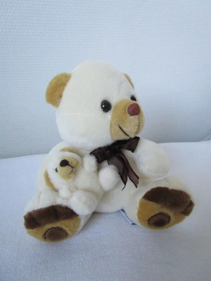 Peluche ours 21 cm TBE - photo numéro 3