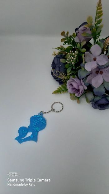 Breloque  Porte-clés 💙 Fête des mères maman et garçon 💙