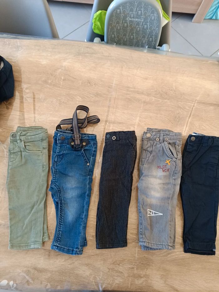 Lot pantalons garçon 9 mois