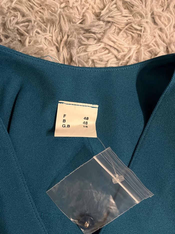 Veste haut bleu - photo numéro 3