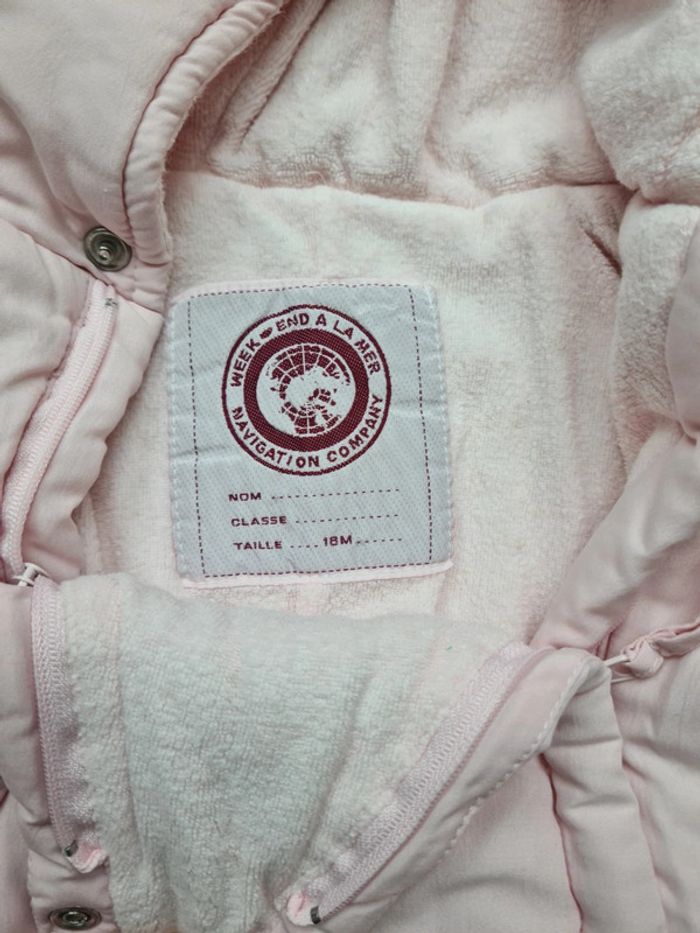 Combinaison rose 18 mois Un week-end à la mer - photo numéro 2