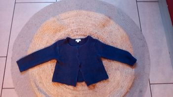 Gilet mixte marine Vertbaudet 18mois