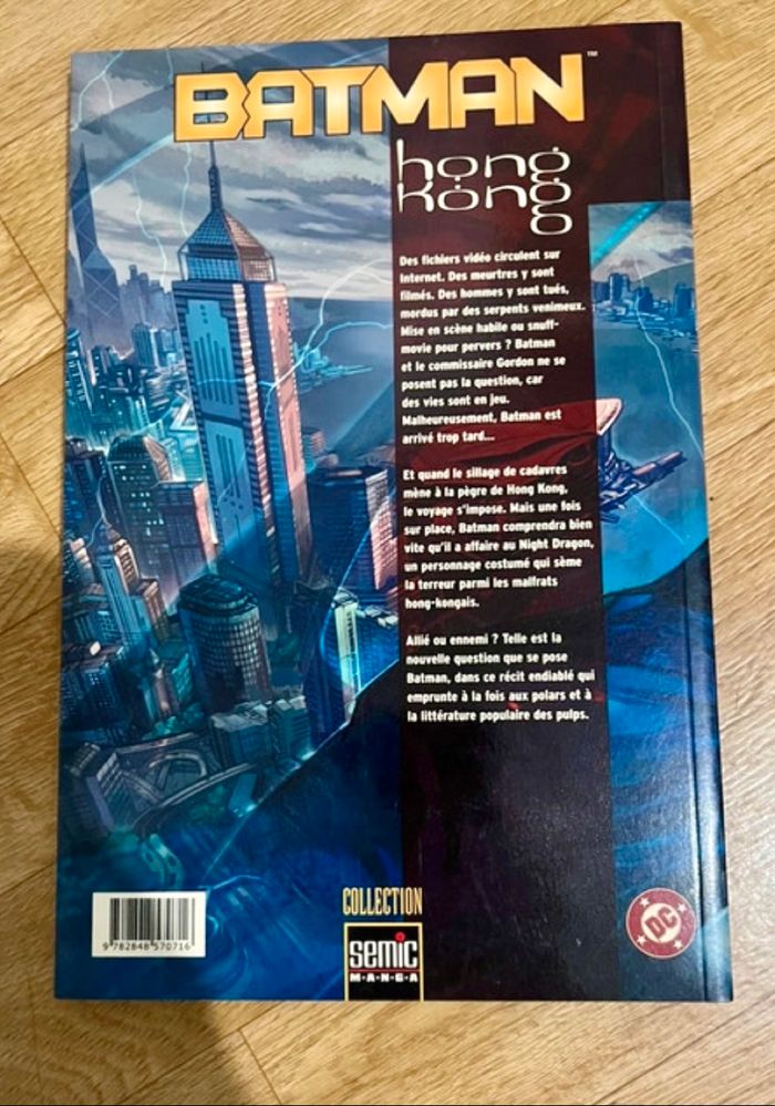 Livre Comics Batman Hong-Kong - photo numéro 3