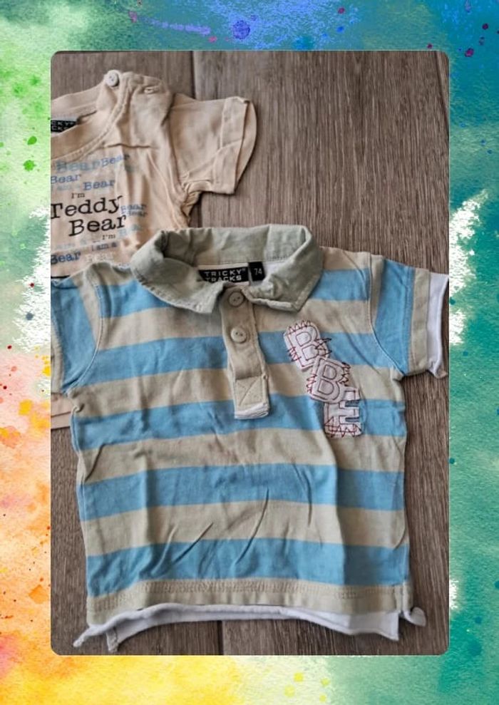 Tshirt 12 mois lot - photo numéro 3