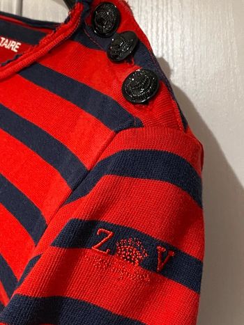 Zadig et Voltaire mixte Marine rouge petit 12 ans, XS