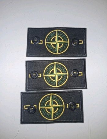3 Patch Stone Island + 6 Boutons Stone Island