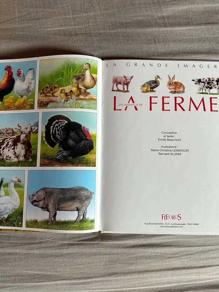 Livre les animaux de la ferme - photo numéro 3