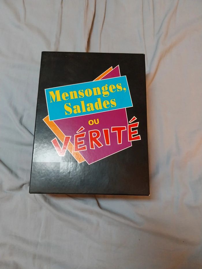 Jeu Mensonges, salades ou vérité