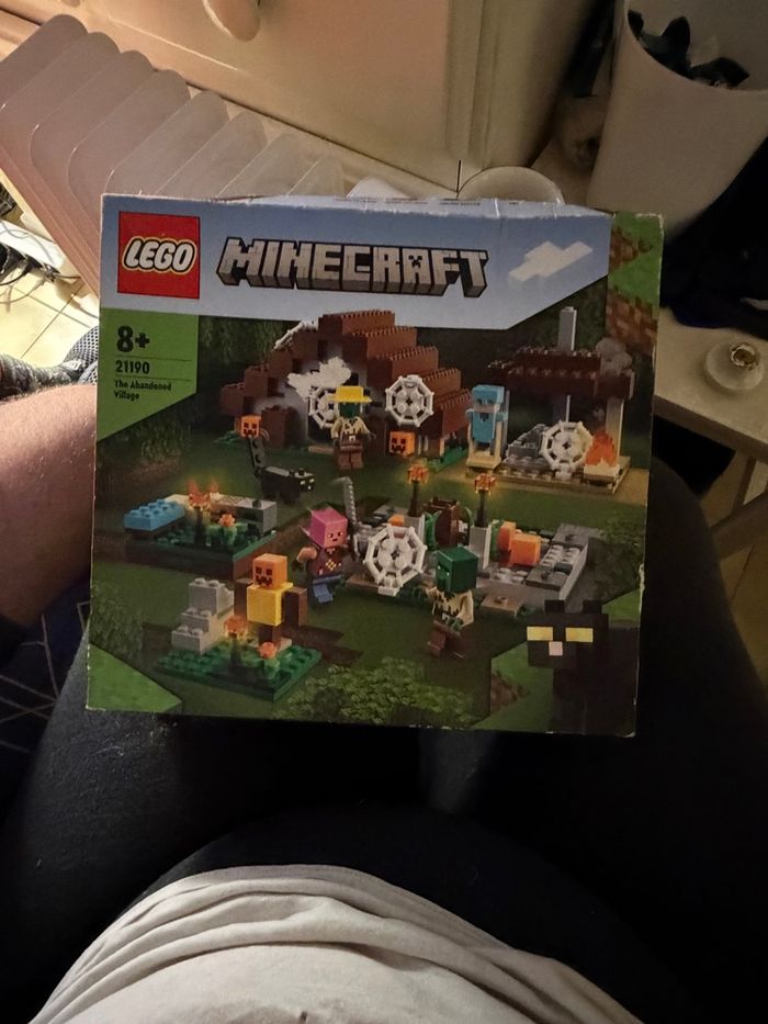 LEGO Minecraft – Le Village Abandonné (21190) – Neuf Jamais Ouvert – Idéal Cadeau de Noël ! 🎁