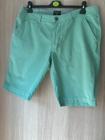 Short chino vert d'eau - La squadra polo Club - T48