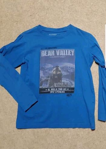 Tee shirt manches longues garçon 8ans in extenso