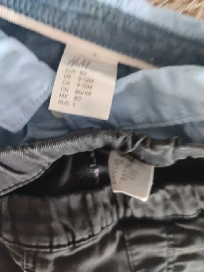 Lot chemise et pantalon 9/12 mois - photo numéro 4