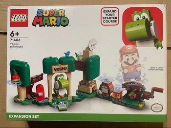 LEGO 71406 Super Mario Ensemble d’Extension La Maison Cadeau de Yoshi  40€