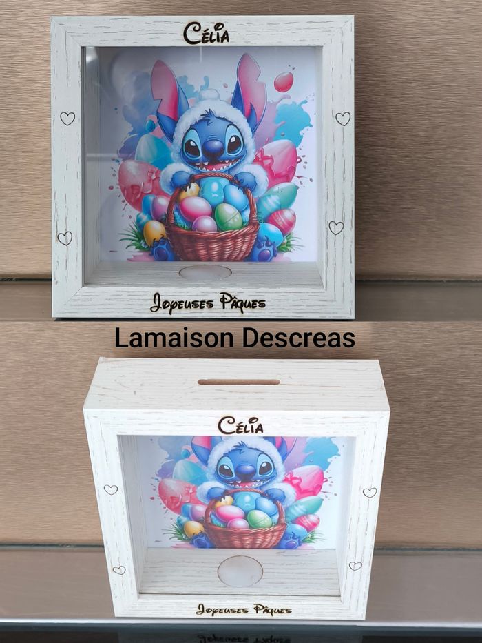 Tirelire personnalisée