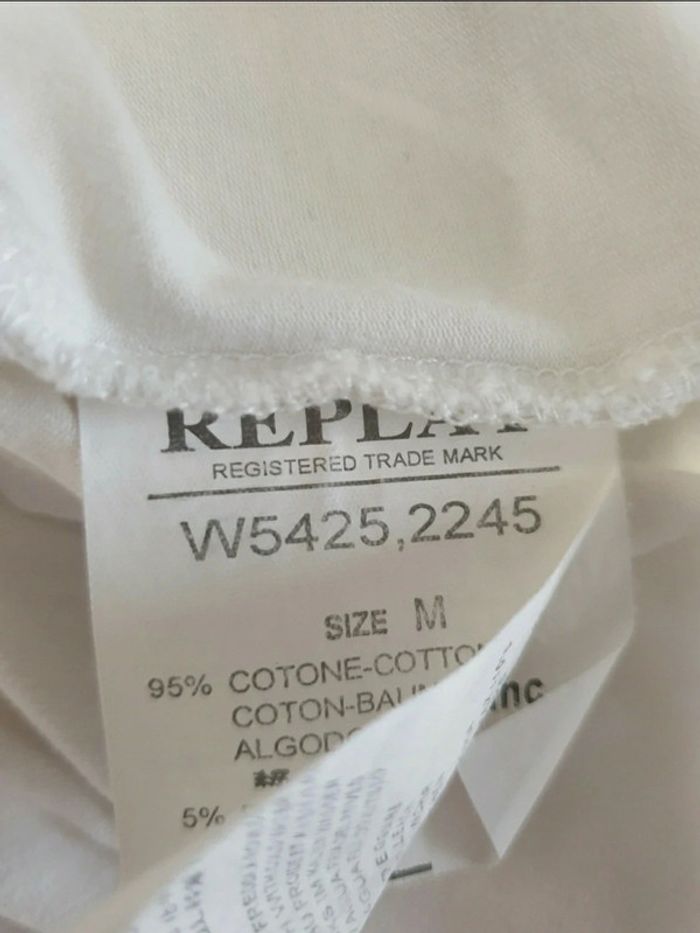 Top blanc Replay - photo numéro 6