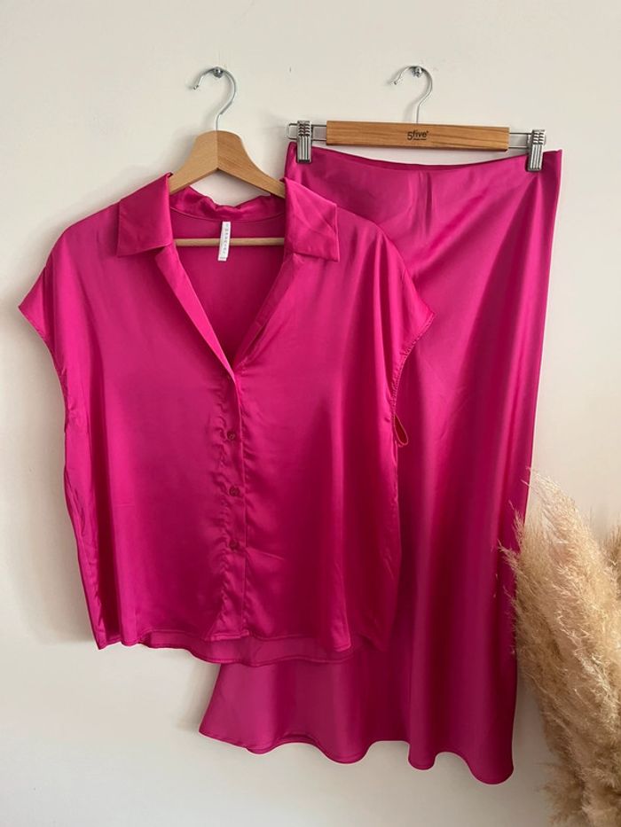 Ensemble rose fuschia impérial - photo numéro 4