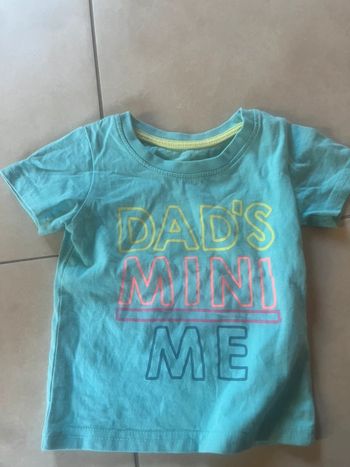 T-shirt taille 80 cm