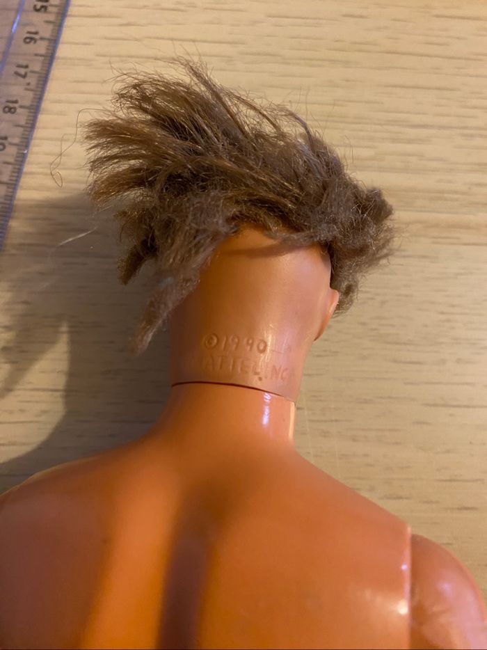 Poupée mattel Barbie ken 1994 shaving fun barbe raser rasoir - photo numéro 6