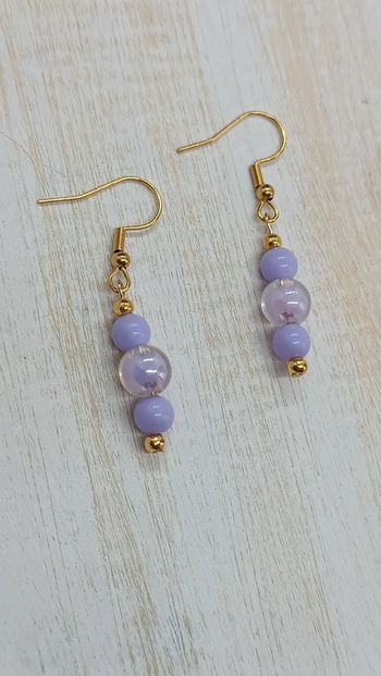 Jolies boucles d'oreilles pendantes