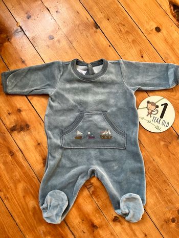 Pyjama velours PETIT BATEAU