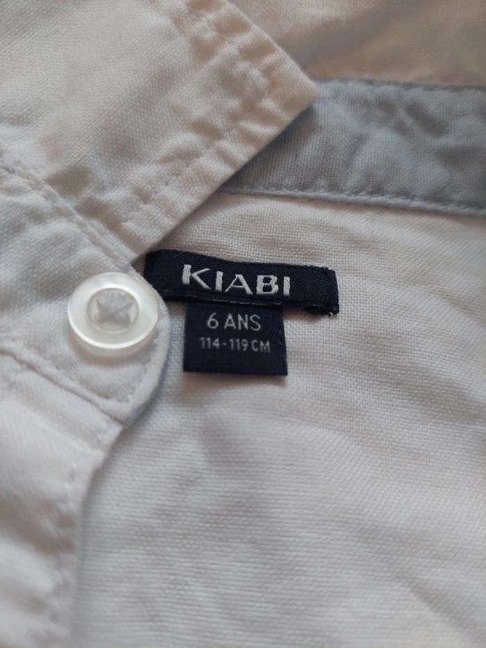 Chemise kiabi 6ans - photo numéro 3