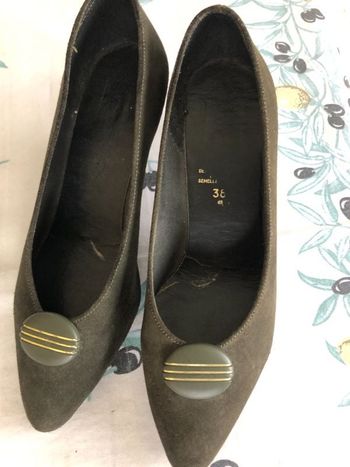 Escarpins kakis