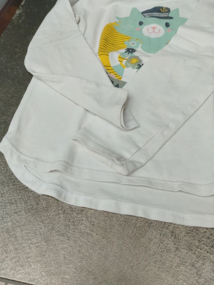 Tee-shirt manches longues 6 ans fille Vertbaudet - photo numéro 4