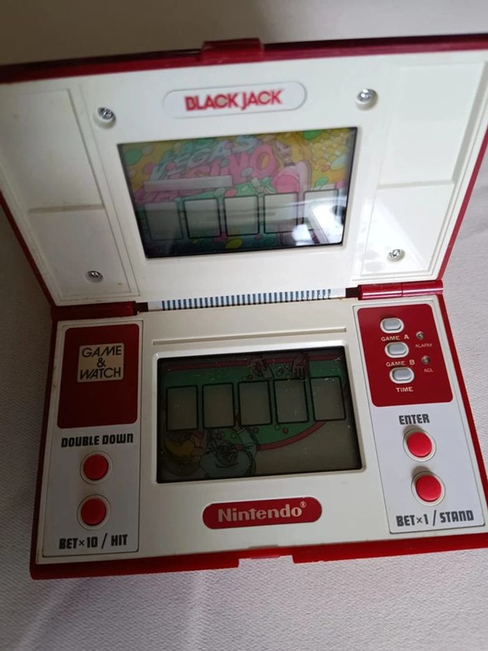 Console nintendo game and watch Black jack - photo numéro 5