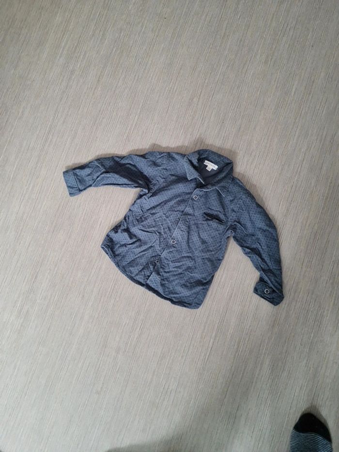 Chemise 23 mois gris foncé - photo numéro 2