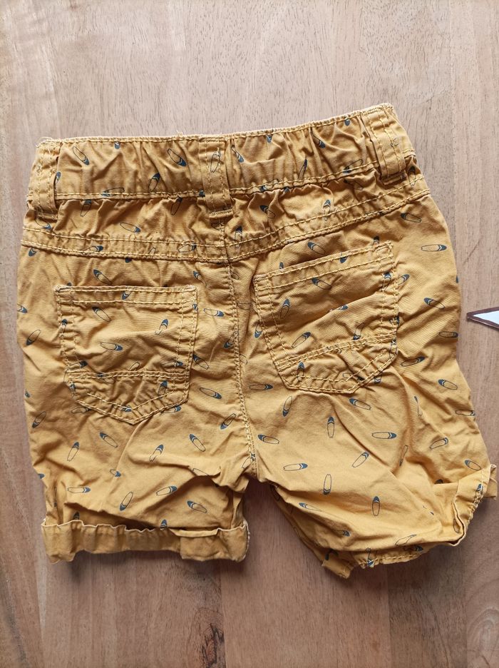 Short été jaune 12 mois - photo numéro 2